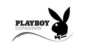 โลโก้ Playboy Condoms